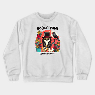 ROCKIN' PAWS Crewneck Sweatshirt