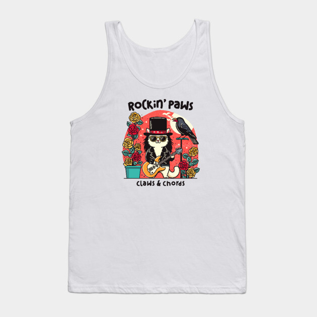 ROCKIN' PAWS Tank Top by Fabrik