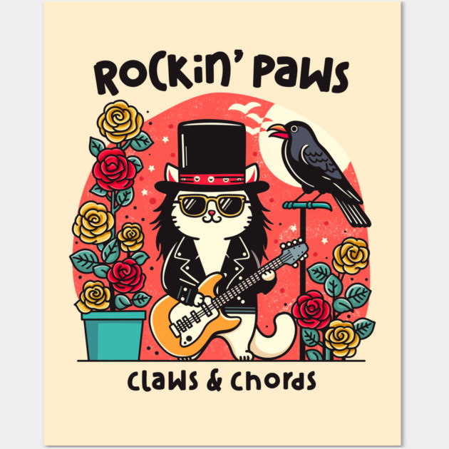 ROCKIN' PAWS Wall Art by Fabrik