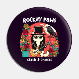 ROCKIN' PAWS Pin