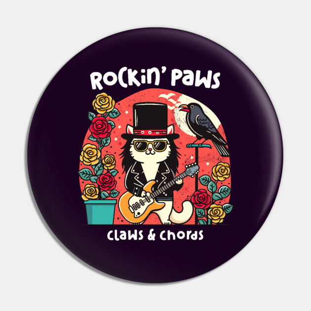ROCKIN' PAWS Pin by Fabrik