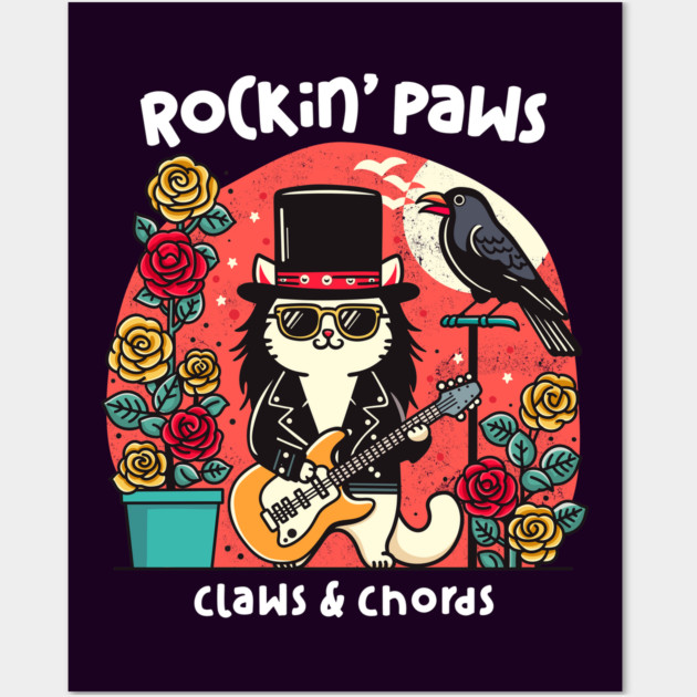 ROCKIN' PAWS Wall Art by Fabrik