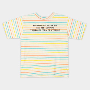 PLATO'S SHIRT Kids T-Shirt