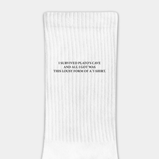 PLATO'S SHIRT by Philosophy Shirts