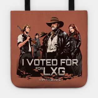 I Voted for Them Tote