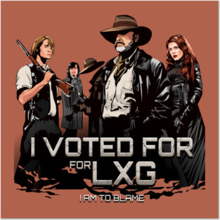 I Voted for Them Posters and Art