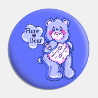 Spoonie Care Bear Pin