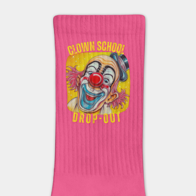 Clown School Dropout Funny T-Shirt – Circus Humor, Clowning Around, Comedy Tee by Tondeleya's Store