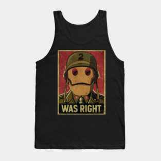Gi Robot Was Right Fresh Design Tank Top