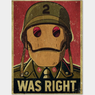 Gi Robot Was Right Fresh Design Posters and Art