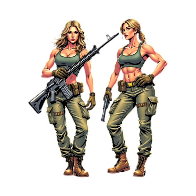 Military Women by animegirlnft