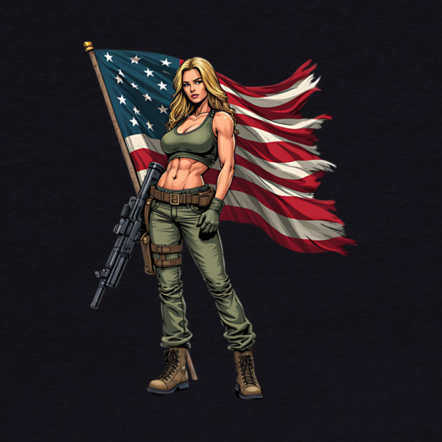 Female Soldier by animegirlnft