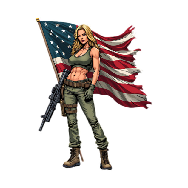 Female Soldier by animegirlnft