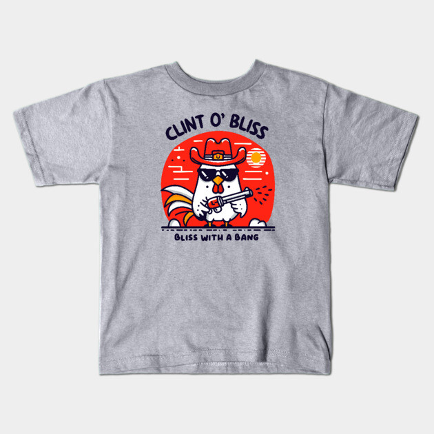 CLINT O' BLISS Kids T-Shirt by Fabrik