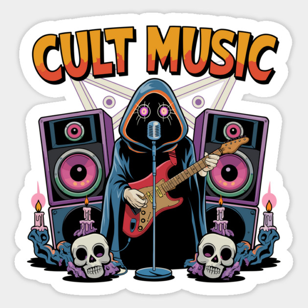 Cult Music Magnet by Cosmo Gazoo