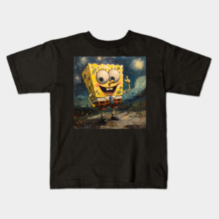 VINCENT VAN SPONGEBOB Kids T-Shirt