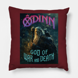 Norse God Odinn Pillow