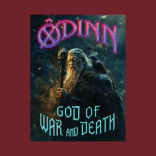 Norse God Odinn T-Shirt