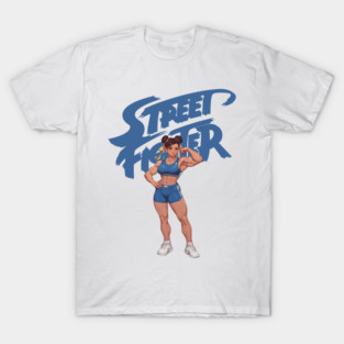 Street Fighter Chun Li GYM Training T-Shirt