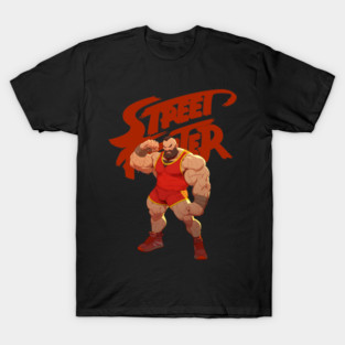 Street Fighter Zangief GYM Training T-Shirt