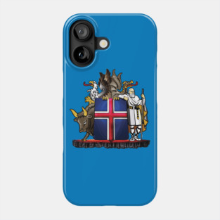 Iceland Coat of Arms Phone Case