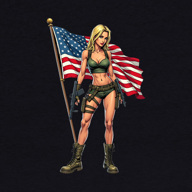 Gun Babe by animegirlnft