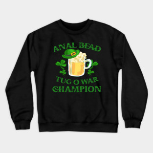 Tug O War funny St Patrick's Day Crewneck Sweatshirt
