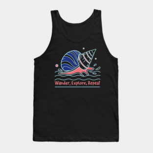 Wander, Explore, Repeat Tank Top