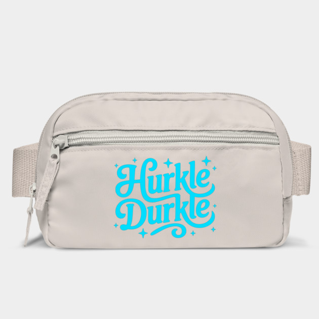 Hurkle Durkle Scottish slang to laze in your bed, vintage design by Luxinda