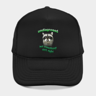 Undiagnosed but something ain't right raccoon Hat