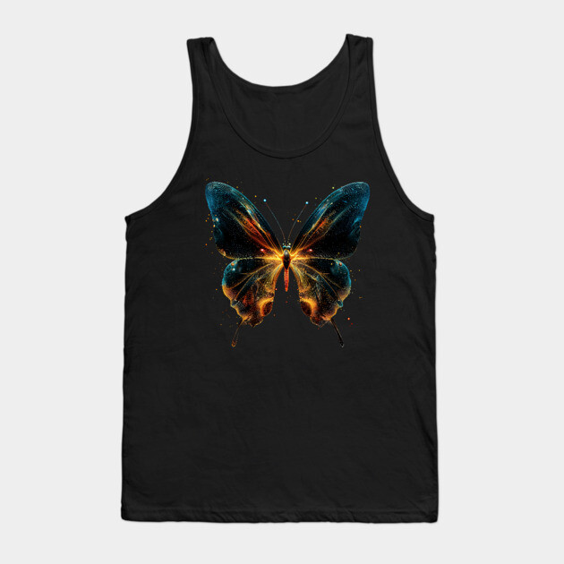 Radiowave Butterfly - Colorful & Elegant Tank Top by TuncGK