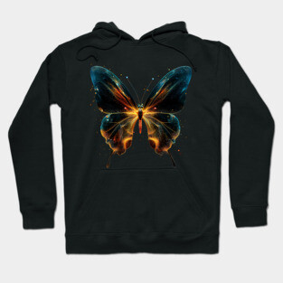 Radiowave Butterfly - Colorful & Elegant Hoodie