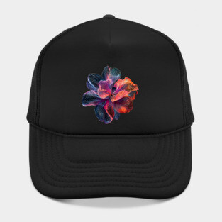 Rainbow Chrysanthemum - Colorful Elegant Flower Hat