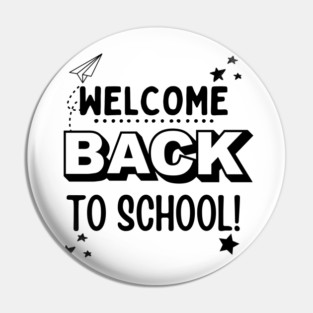 Welcome Back to school! Pin