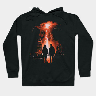Lovers Watching the End of the World Hoodie