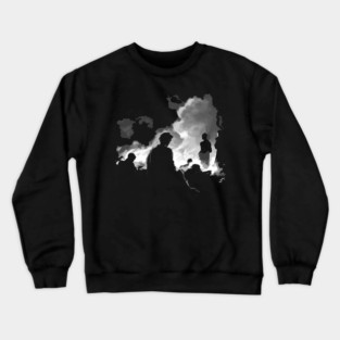 Desparate Times Require Desparate Designs Crewneck Sweatshirt