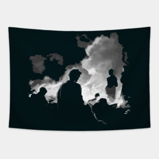 Desparate Times Require Desparate Designs Tapestry