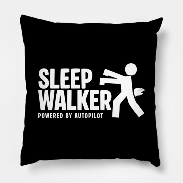 SLEEPWALKER Pillow by Fabrik