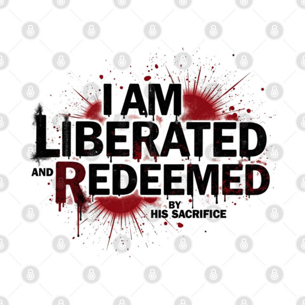 Redeemed by His Sacrifice: Liberated & Free Design by Rox