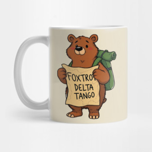 FDT Resist Bear, Anti Trump, National Parks Forest Service - Foxtrot Delta Tango Mug