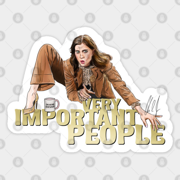 Very Important People w/ Vic Michaelis Sticker by 51Deesigns