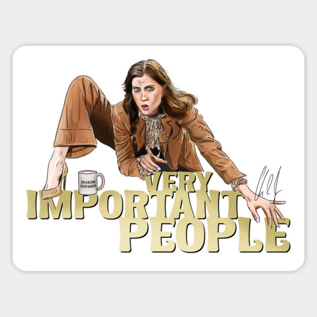 Very Important People w/ Vic Michaelis Magnet by 51Deesigns