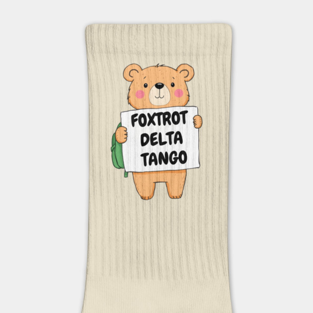 Foxtrot-Delta-Tango by Creatifly Graphic Tees