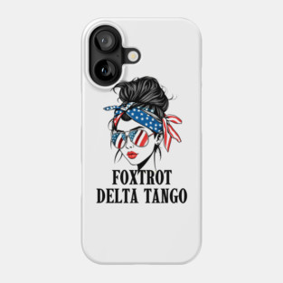 Foxtrot-Delta-Tango Phone Case