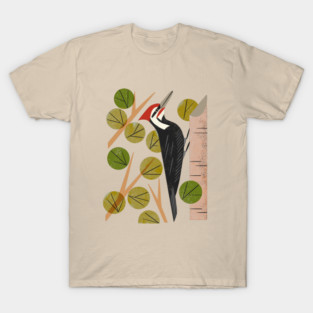 Woodpecker in Aspen T-Shirt