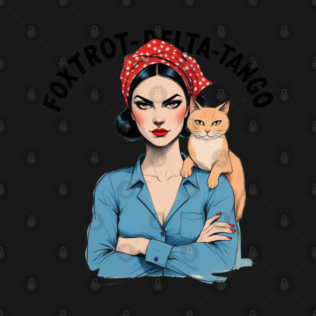 Foxtrot Delta Tango Anti Donald Trump Political Humor FDT by Creatifly Graphic Tees