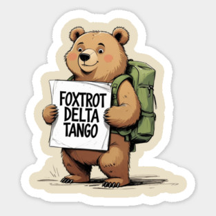 Foxtrot-Delta-Tango Sticker
