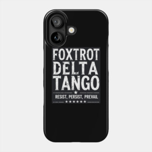 Foxtrot-Delta-Tango Phone Case