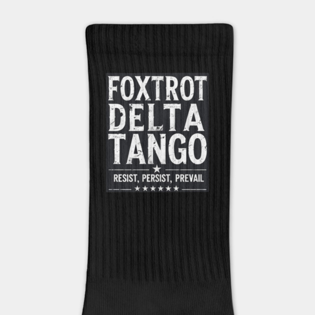 Foxtrot-Delta-Tango by Creatifly Graphic Tees