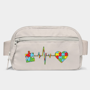 Love Heart Puzzle – Autism Awareness Acceptance For Men, Women & Kids Bag